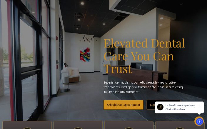 LuxOra Dental: the website Dental Space built, Cranberry Twp, PA