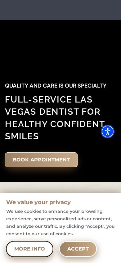 Paradise Valley Dental on a phone